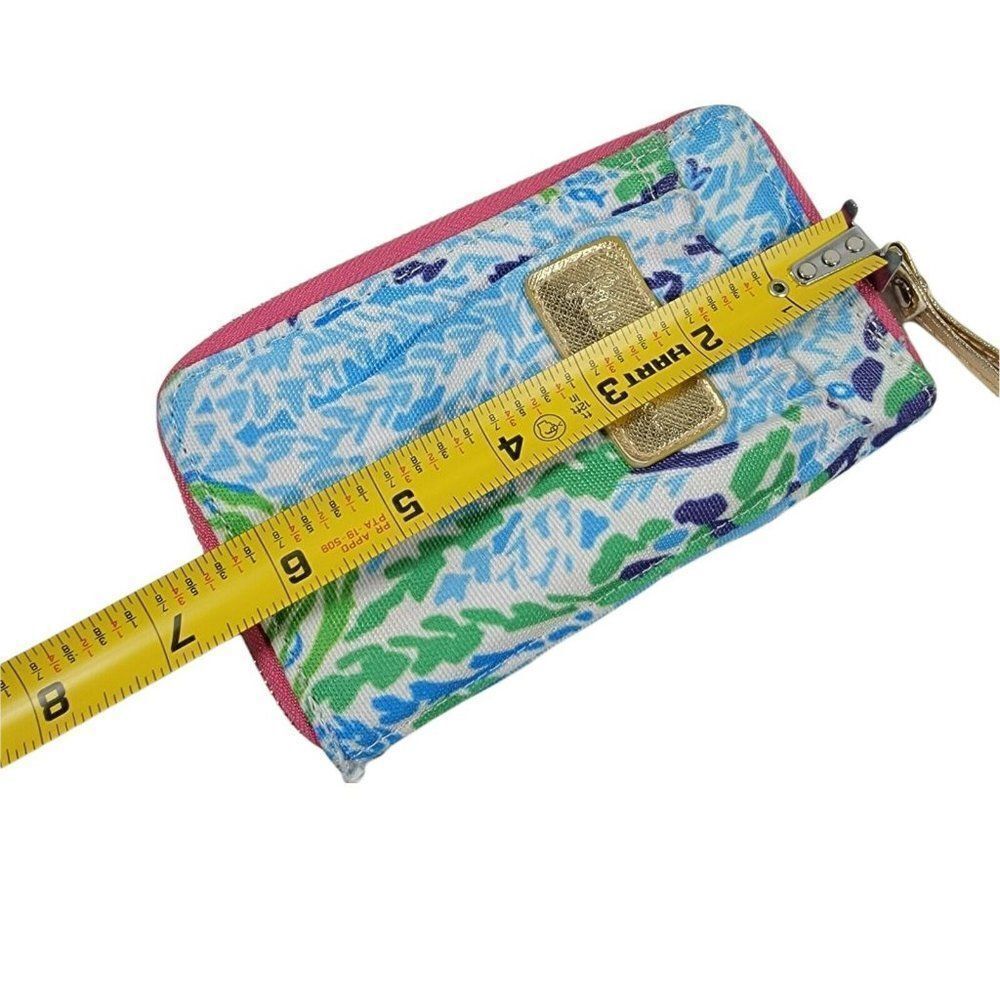 Lilly Pulitzer Let's Cha Cha Phone Wristlet Wallet Floral ID Holder SOME WEAR - Picture 5 of 6